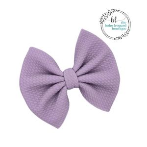Baby Girl lavender HairBow